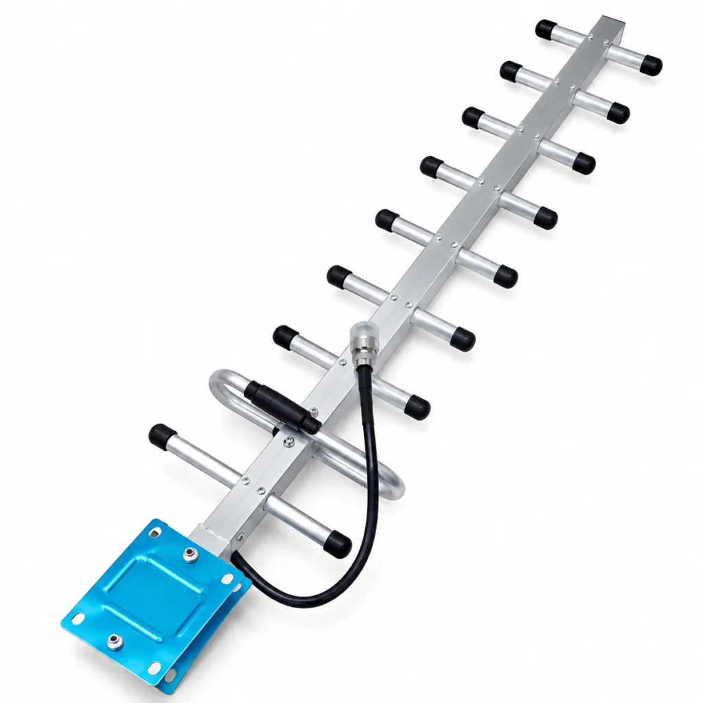 Outdoor Yagi antenna for 2G 3G 4G GSM signal boosters and cellular repeaters