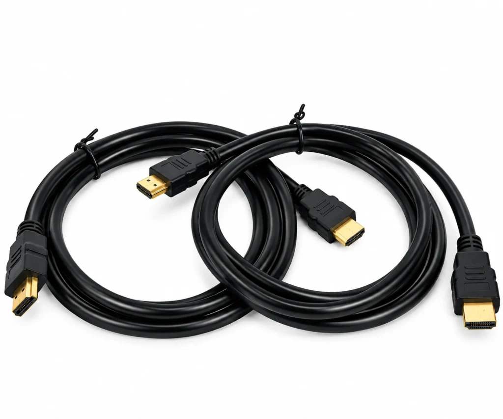 Black 1.5m HDMI male-to-male cable