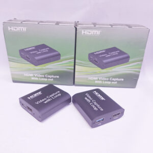 Hdmi capture card loop with audio 1HDMI input 1 HDMI output 1 Jack 1 mic fo