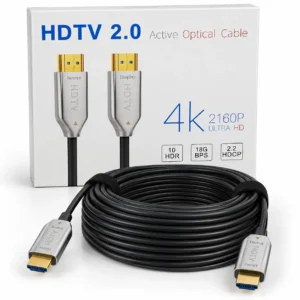 Active Optical Fiber HDMI Cable 100M 4K 18Gbps