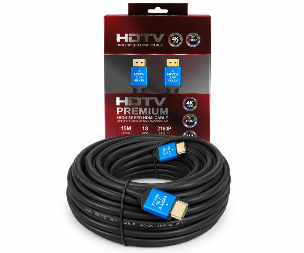 HDMI 4K High-Speed Cable 15M 18Gbps 60Hz