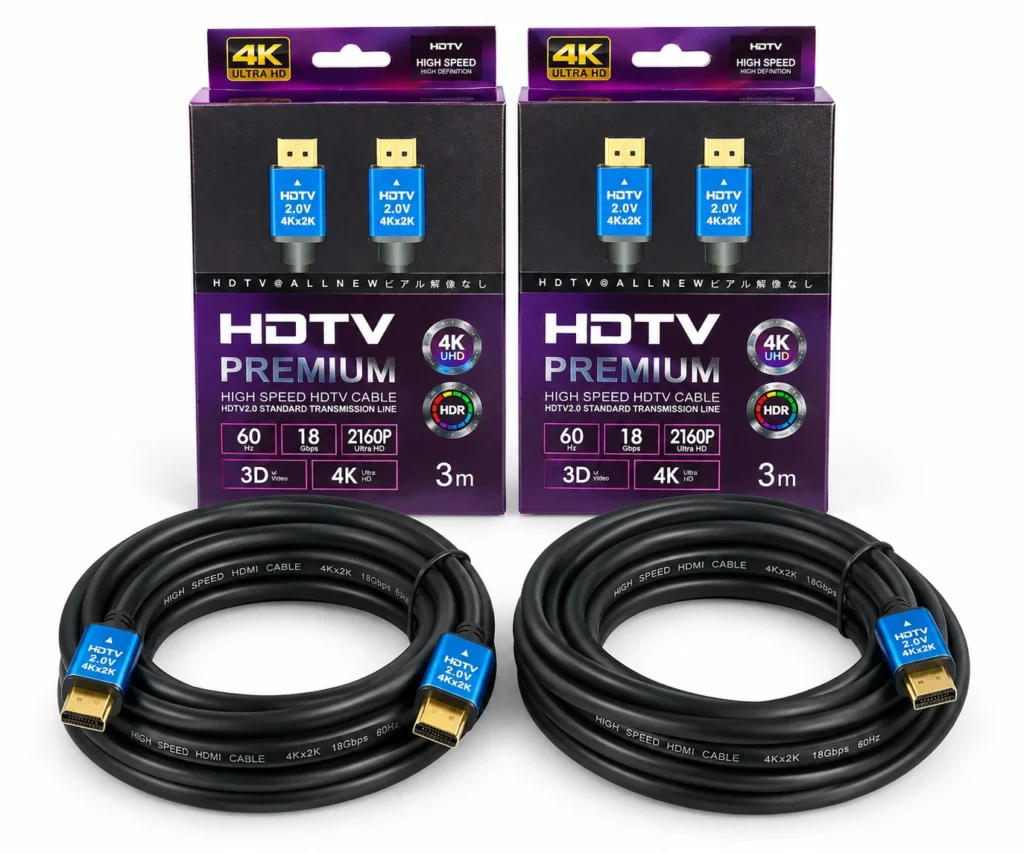 HDMI 4K High-Speed Cable 3M 18Gbps 60Hz