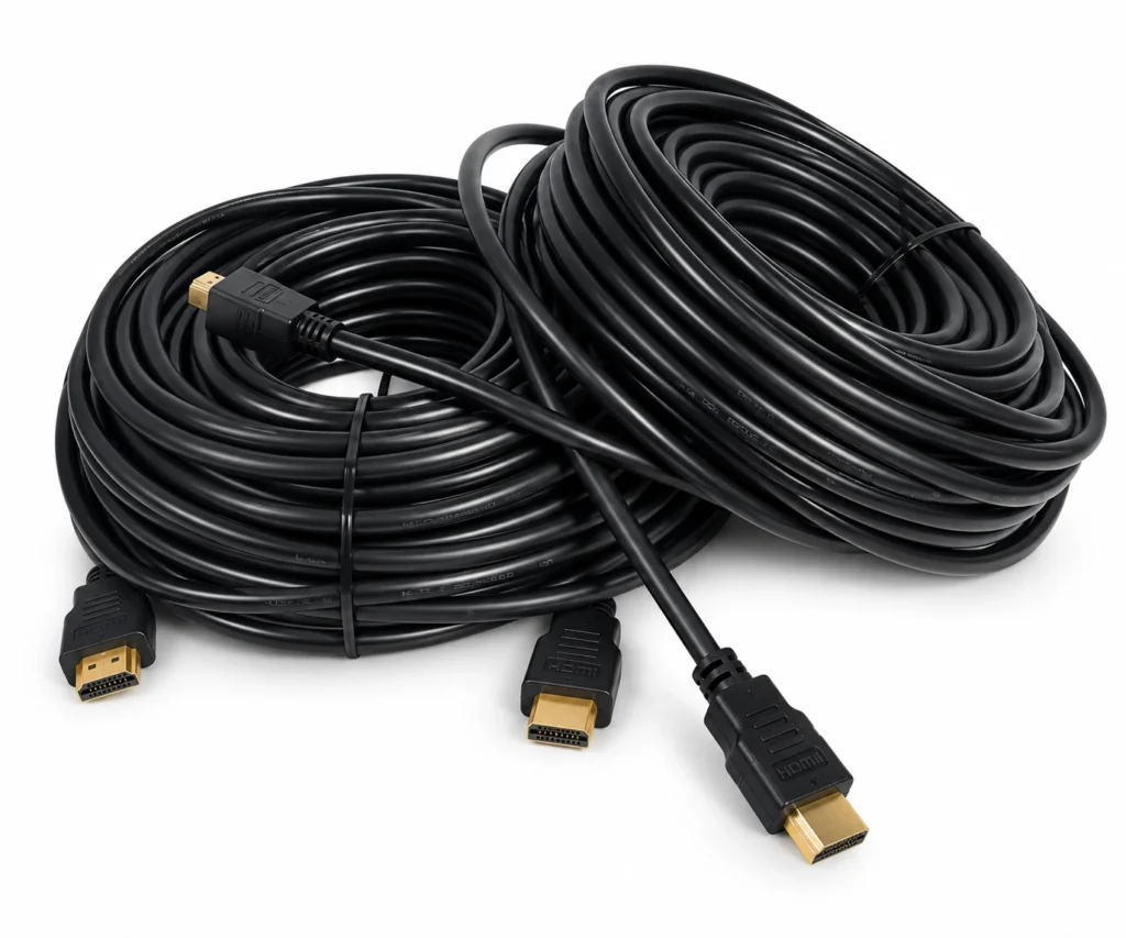 15M HDMI cable male to male black cable for TV and projector