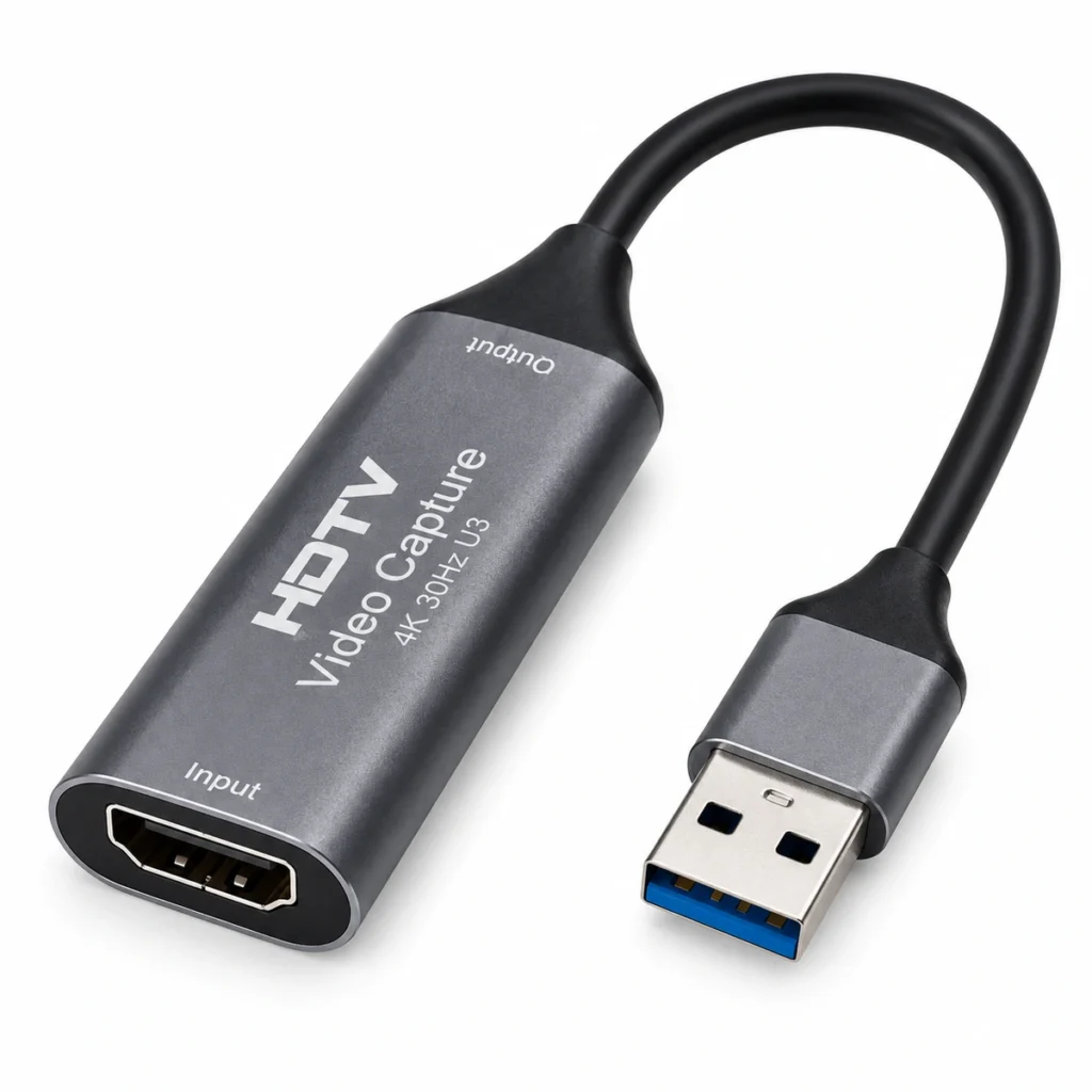 HDTV USB 3.0 HDMI capture card with 4K 30Hz input
