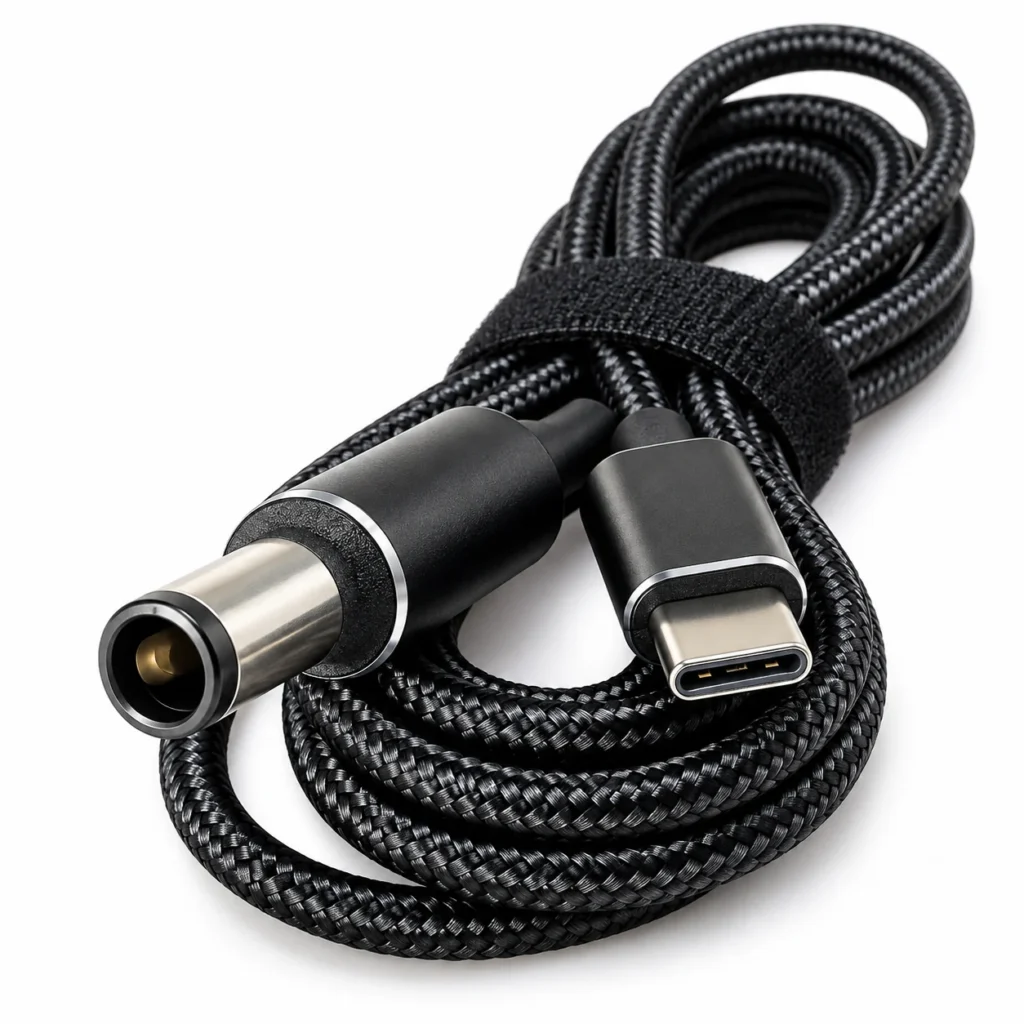 HP USB-C to big pin 100W laptop charging cable