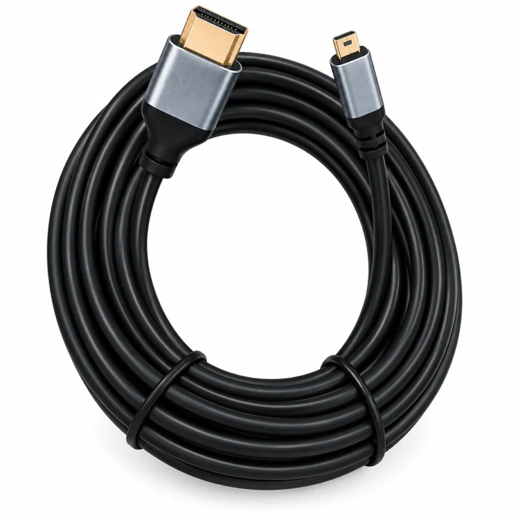 Micro HDMI to HDMI Cable 5M Full HD