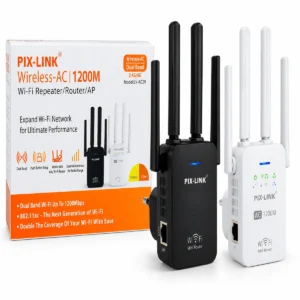 PIX-LINK AC1200 dual-band 2.4GHz 5GHz WiFi repeater router and AP extender
