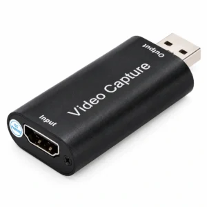 USB 2.0 HDMI video capture card for streaming and recording