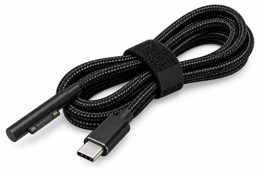 USB-C to Microsoft Surface Connect charging cable for Surface Pro 5