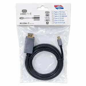 USB-C to DisplayPort cable 1.8M 4K 60Hz
