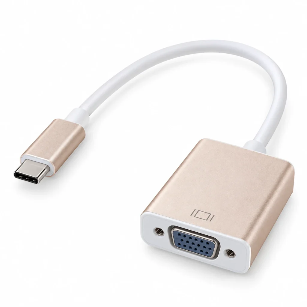 USB-C to VGA adapter Type-C male to VGA female converter