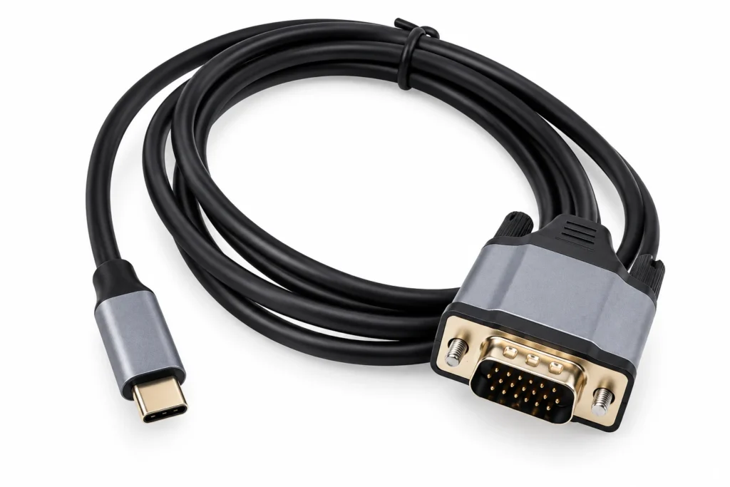 USB-C to VGA cable 1.5M Type-C male to VGA male