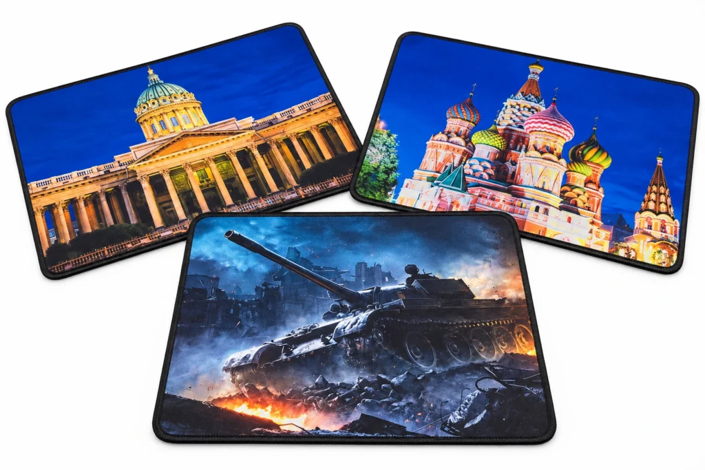 200x300mm printed gaming mouse pads in assorted designs