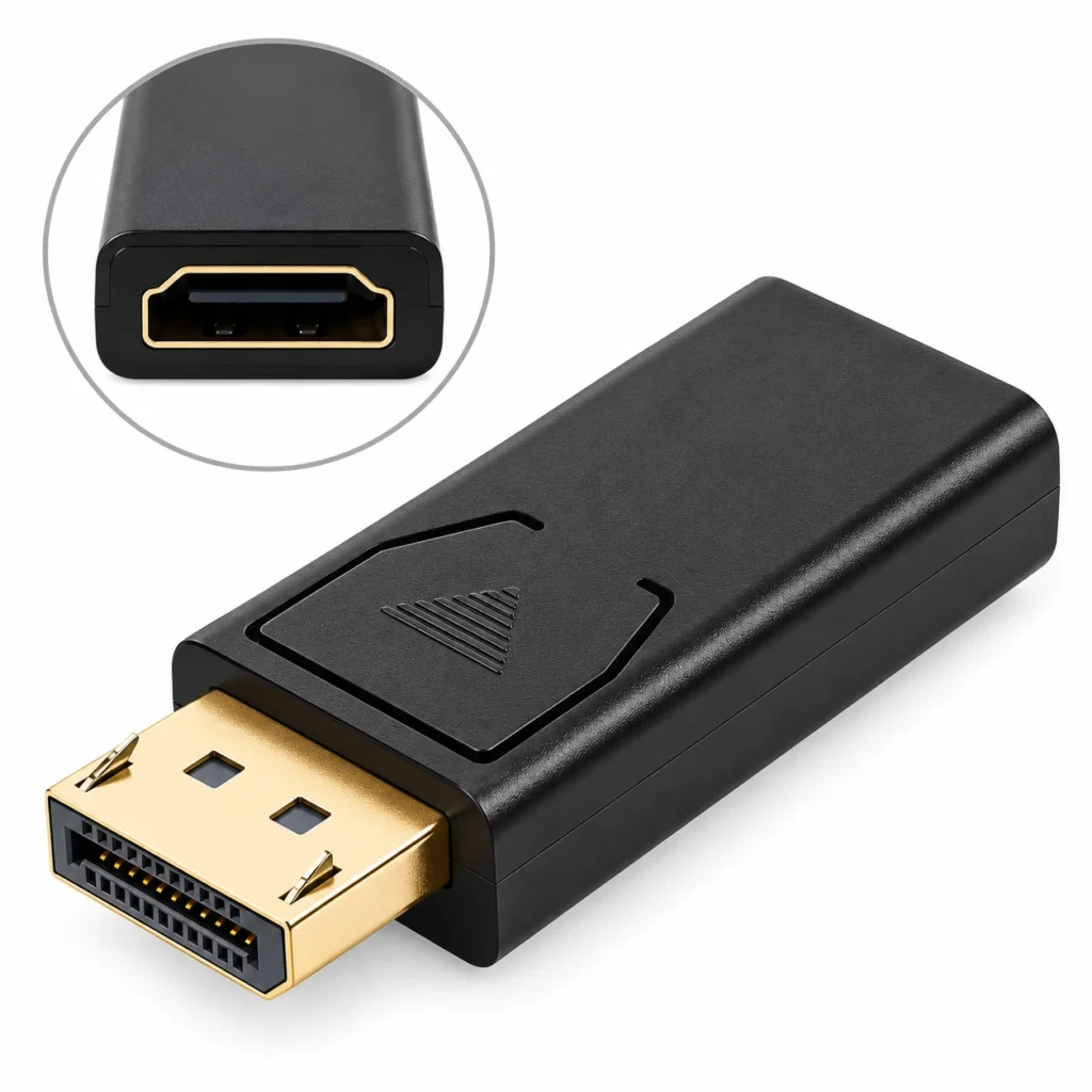 DisplayPort to HDMI adapter 1080p DP male to HDMI female