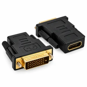 DVI-D 24+1 male to HDMI female adapter