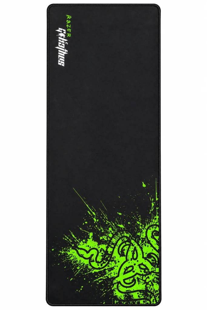 Razer gaming mouse pad 300x800mm with stitched edges