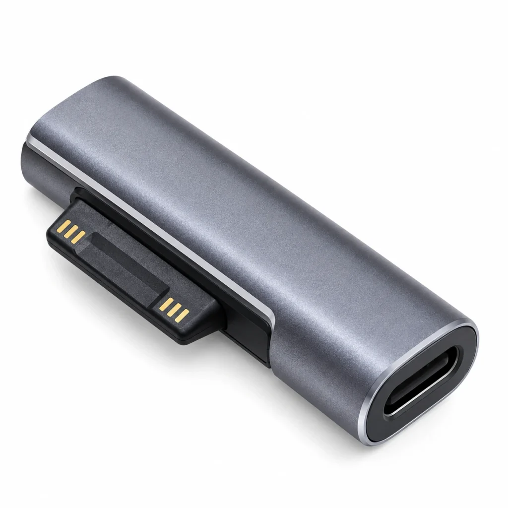 USB-C female to Surface Connect male charging adapter