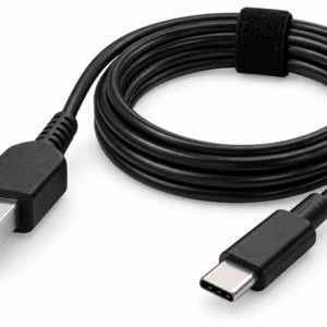 USB-C to Lenovo Slim Tip 65W laptop charging cable