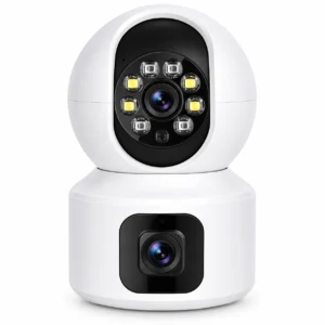 V380 Pro dual lens WiFi PTZ baby monitor security camera
